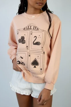All In Graphic Crew Sweatshirt