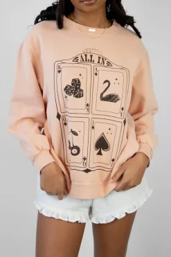 All In Graphic Crew Sweatshirt