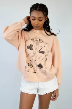 All In Graphic Crew Sweatshirt