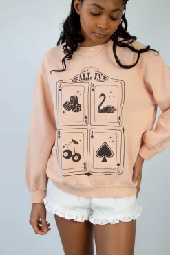 All In Graphic Crew Sweatshirt