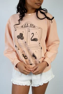 All In Graphic Crew Sweatshirt