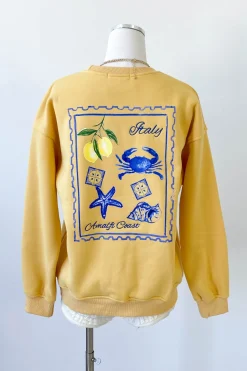 Amalfi Coast Graphic Sweater