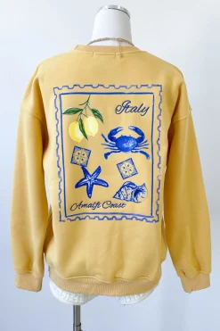Amalfi Coast Graphic Sweater
