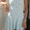 Asymmetrical Mini Tube Dress