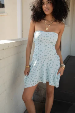 Asymmetrical Mini Tube Dress