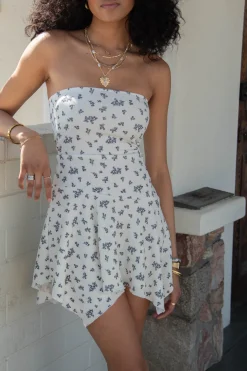 Asymmetrical Mini Tube Dress