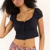Babydoll Peasant Top