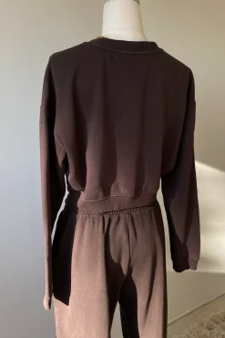 Basic Crop Sweatshirt
