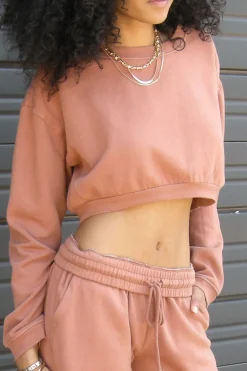 Basic Crop Sweatshirt