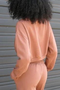 Basic Crop Sweatshirt