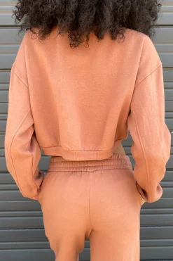 Basic Crop Sweatshirt