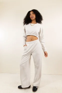 Basic Crop Sweatshirt