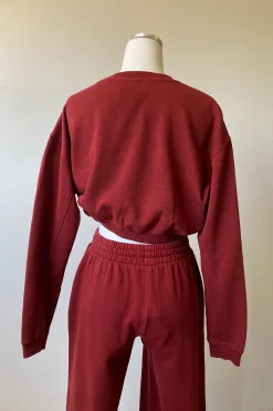 Basic Crop Sweatshirt