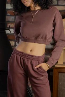 Basic Crop Sweatshirt