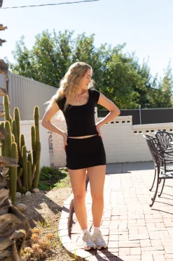Basic Mini Skirt