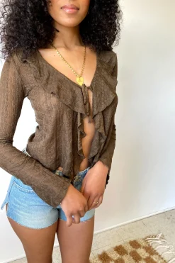 Boho Long Sleeve Lace Top