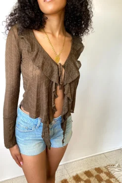 Boho Long Sleeve Lace Top