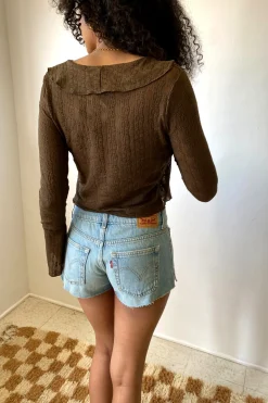 Boho Long Sleeve Lace Top