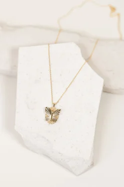 Butterfly Pendant Dainty Necklace