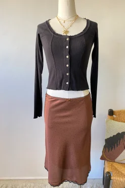 Button Up Long Sleeve Top