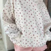 Cherry & Bow Print Hoodie