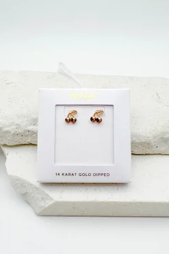 Cherry Stud Earrings