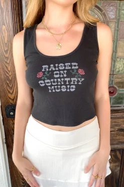 Country Music Graphic Tank Top