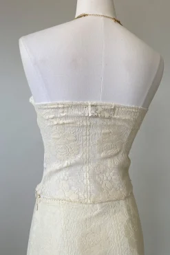 Crochet Lace Tube Top