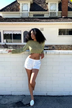 Crochet Long Sleeve Top
