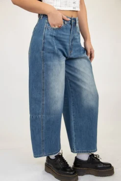 Crop Barrel Jeans by For Good