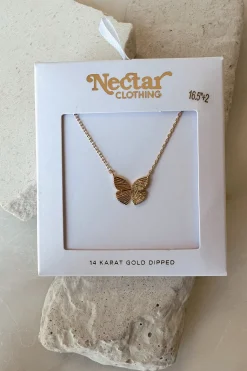 Dainty Butterfly Necklace