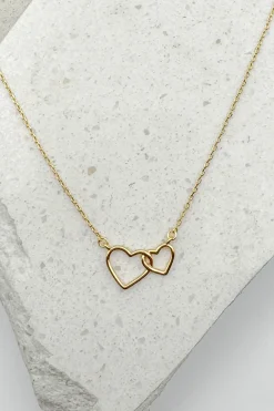Dainty Heart Link Necklace
