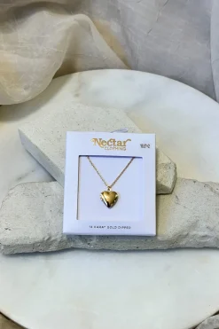 Dainty Heart Shaped Locket Necklace