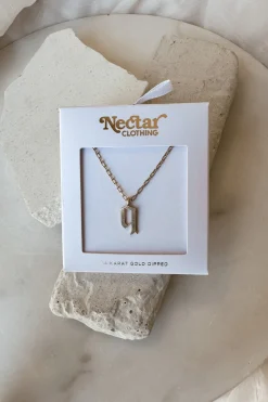 Dainty Letter Pendant Necklace