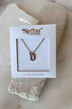 Dainty Letter Pendant Necklace