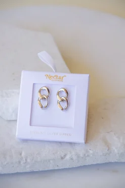 Dangly Chain Link Earrings