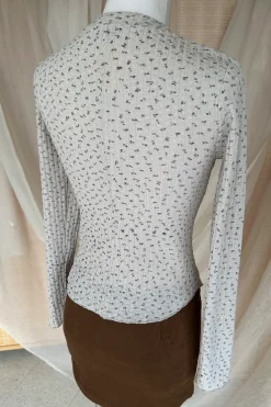 Ditsy Floral Long Sleeve Top