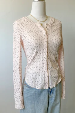 Ditsy Floral Long Sleeve Top