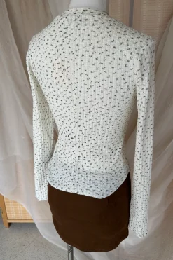 Ditsy Floral Long Sleeve Top