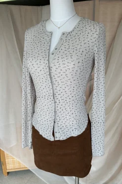 Ditsy Floral Long Sleeve Top