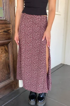 Ditsy Floral Maxi Skirt