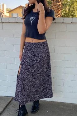 Ditsy Floral Maxi Skirt