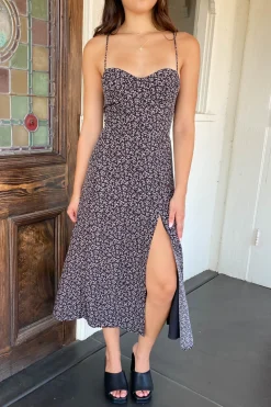 Ditsy Floral Midi Dress
