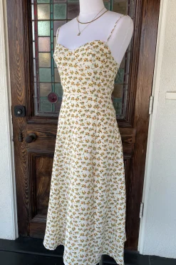 Ditsy Floral Midi Dress