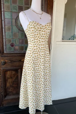 Ditsy Floral Midi Dress