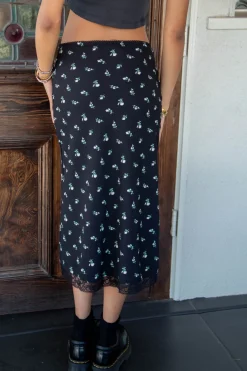 Ditsy Floral Midi Skirt
