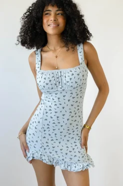 Ditsy Floral Sleeveless Dress