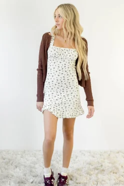 Ditsy Floral Sleeveless Dress