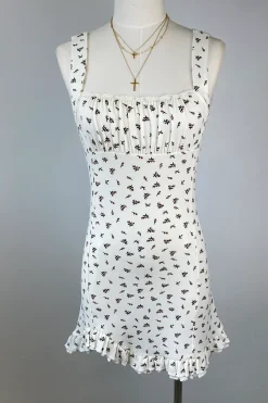 Ditsy Floral Sleeveless Dress