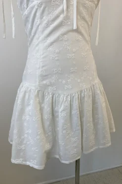 Embroidered Cami Mini Dress